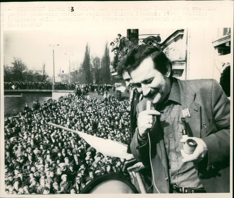 Lech Walesa - Vintage Photograph