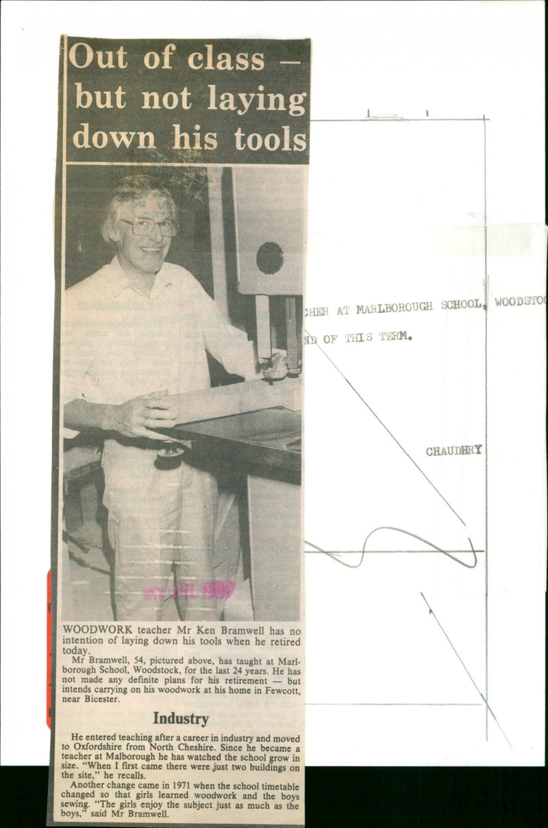 Ken Bramwell - Vintage Photograph