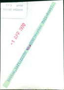 Keith Newton - Vintage Photograph