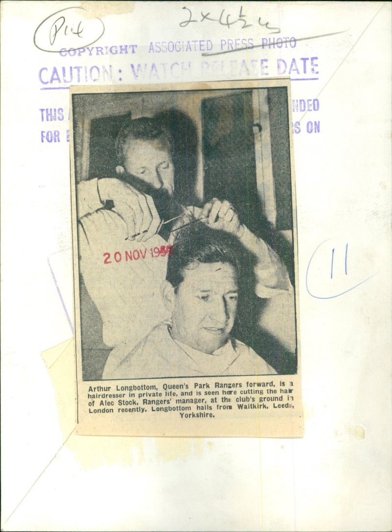 Arthur Longbottom - Vintage Photograph