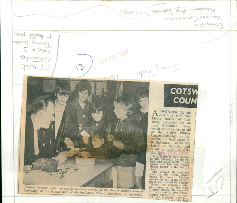 Tommy Trinder - Vintage Photograph