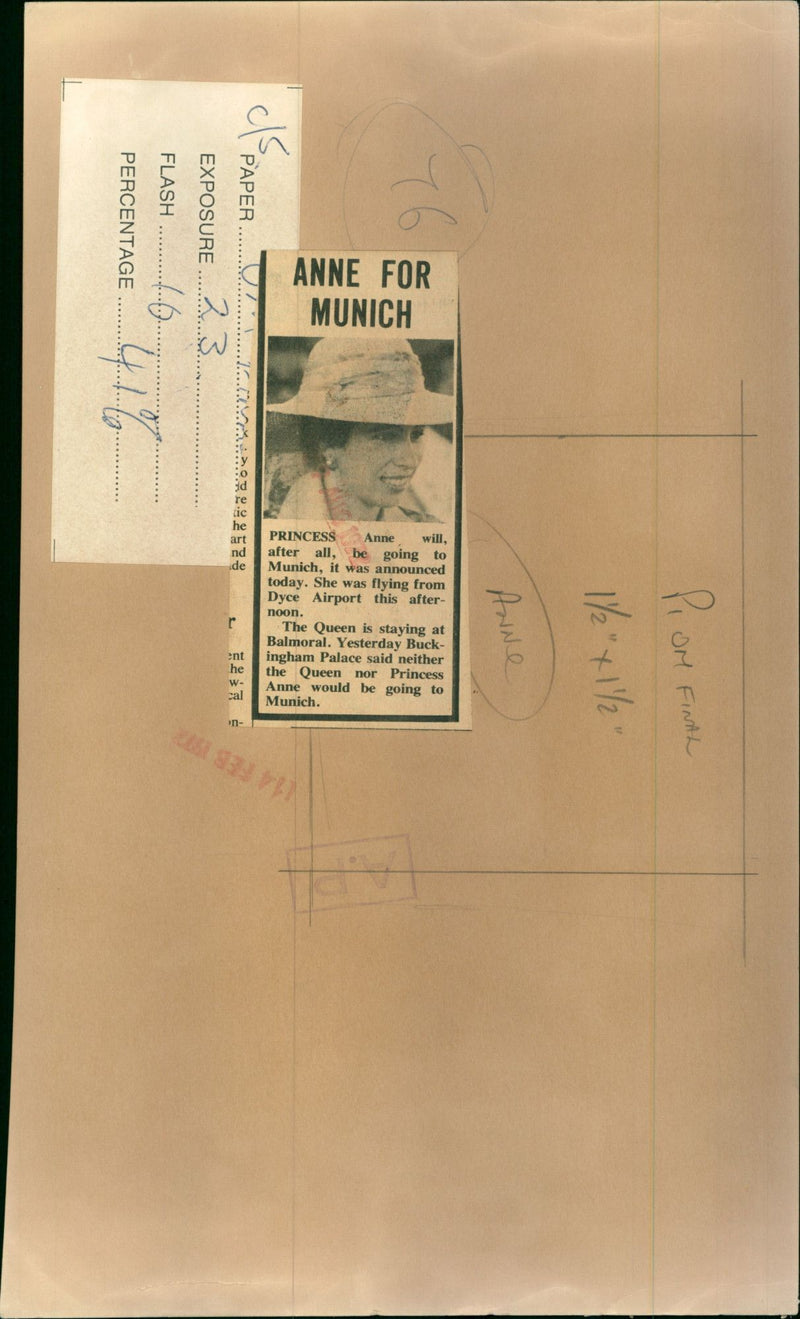 Princess Anne - Vintage Photograph