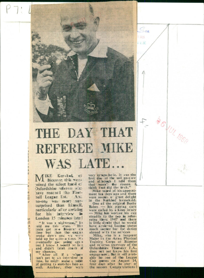 Mike Kerkhof - Vintage Photograph