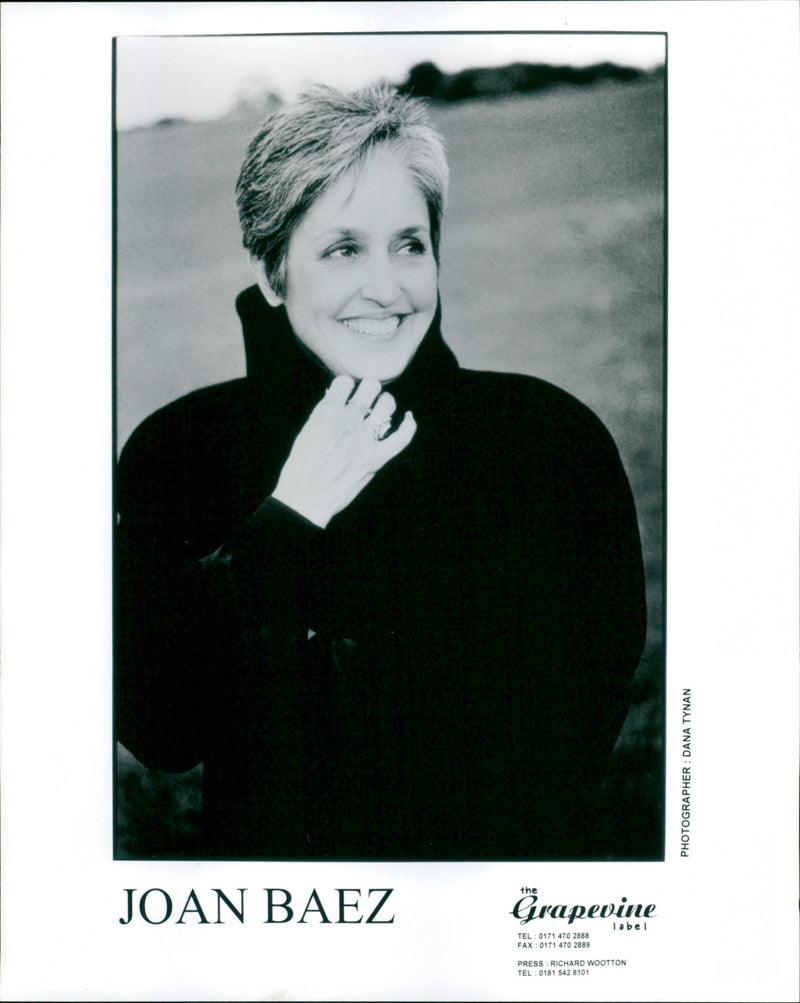 Joan Baez - Vintage Photograph