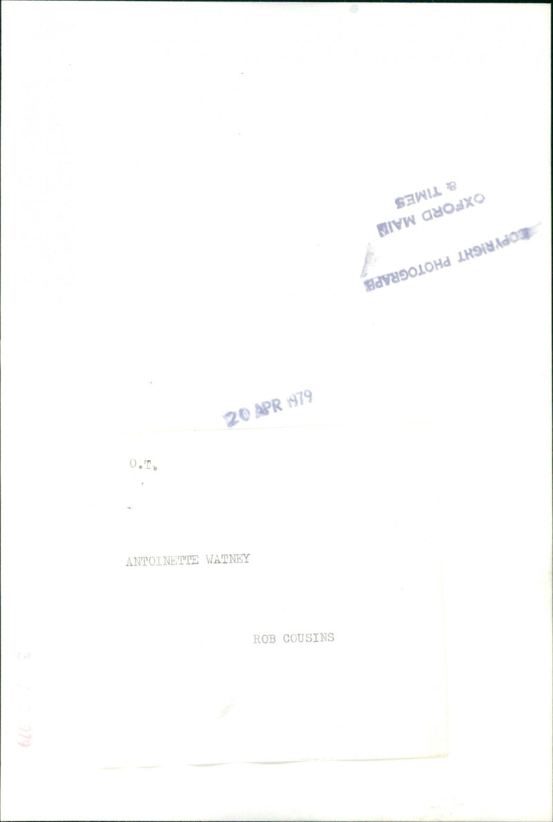 Antoinette Watney - Vintage Photograph