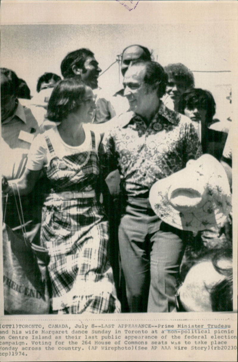 Pierre Elliot Trudeau - Vintage Photograph