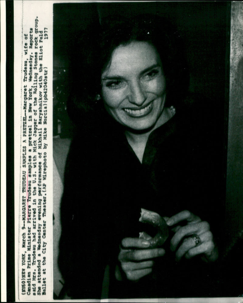 Margaret Trudeau - Vintage Photograph