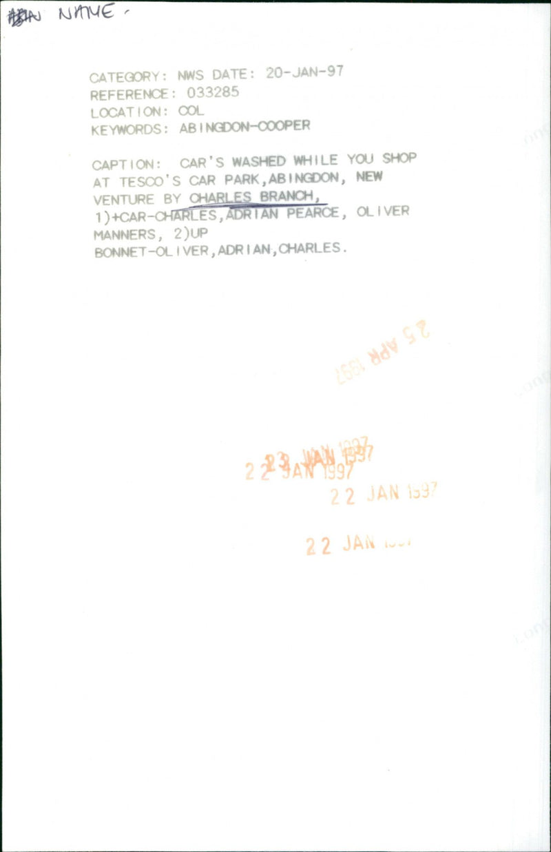 Charles Branch - Vintage Photograph