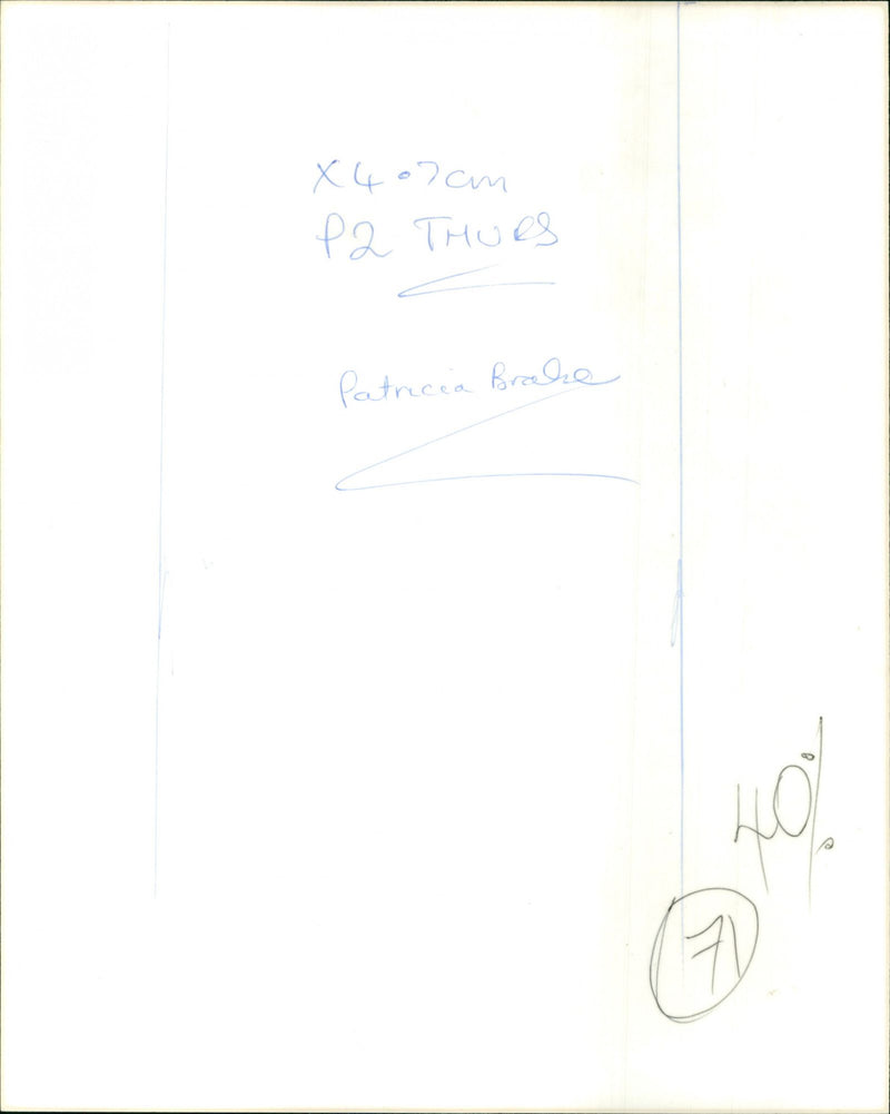 Patricia Brake - Vintage Photograph