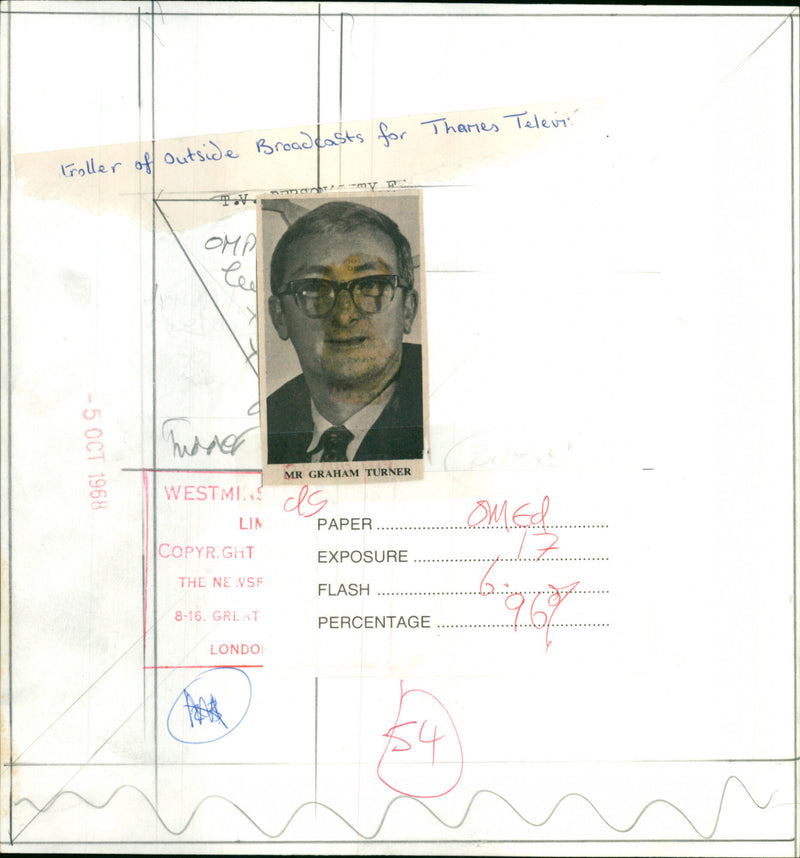 Graham Turner - Vintage Photograph