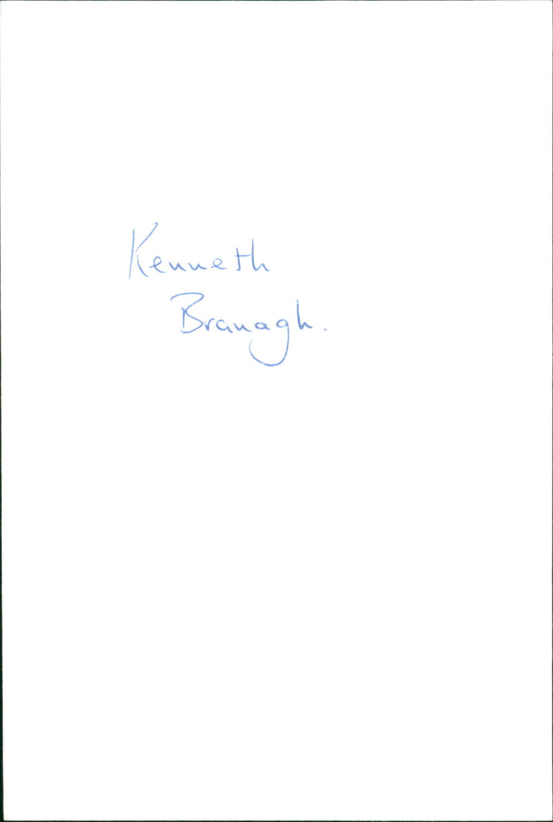 Kenneth Branagh - Vintage Photograph