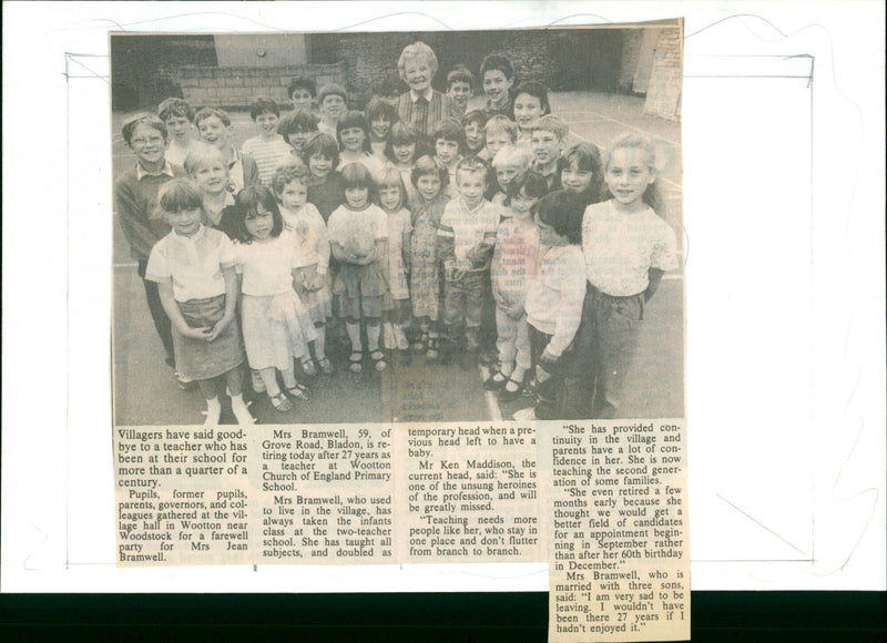 Jean Bramwell - Vintage Photograph