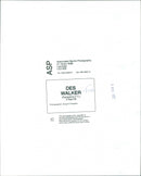 Des Walker - Vintage Photograph