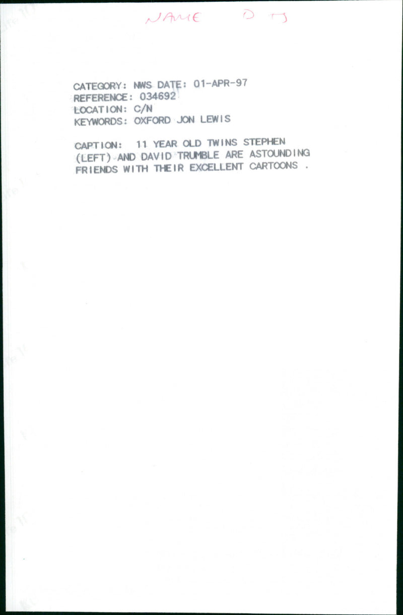 Stephen Trumble - Vintage Photograph