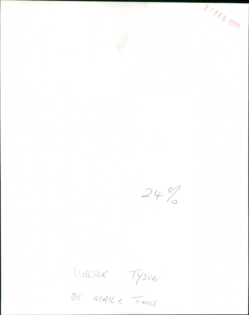 Walter Tyson - Vintage Photograph