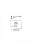 Roy Keane - Vintage Photograph