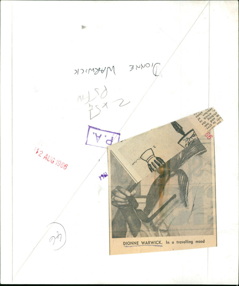 Dionne Warwick - Vintage Photograph