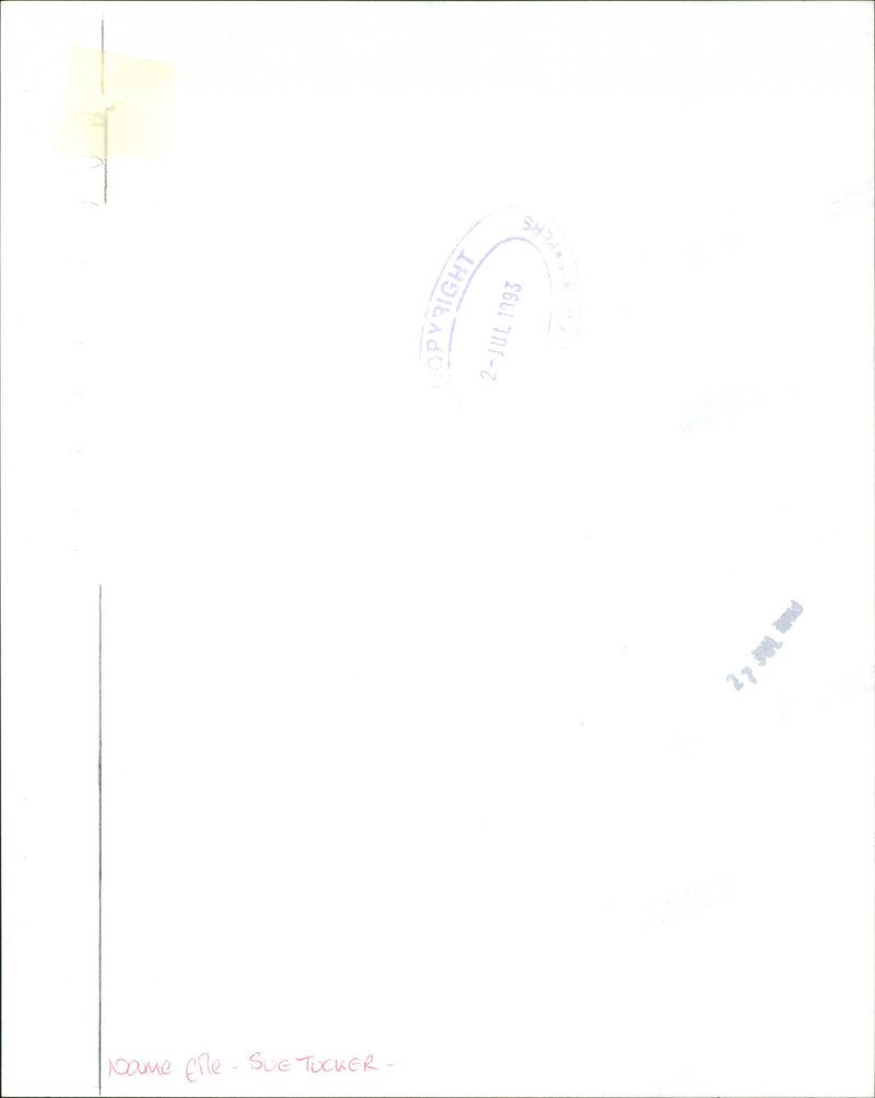 Sue Tucker - Vintage Photograph