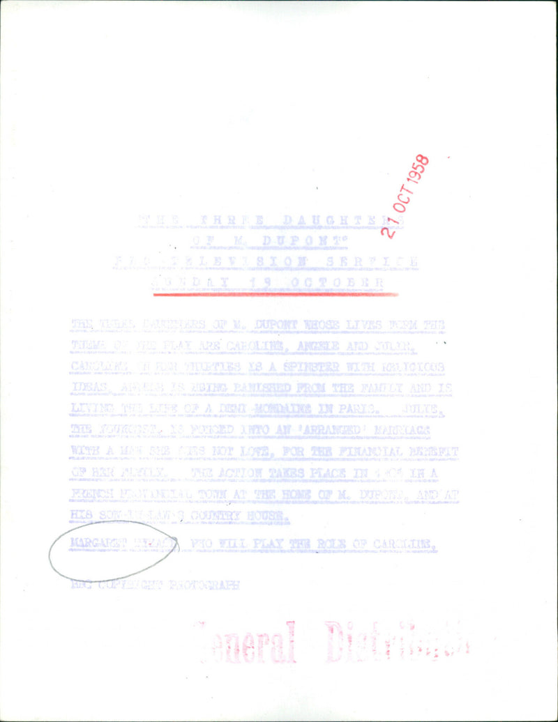 Margaret Tyzack - Vintage Photograph