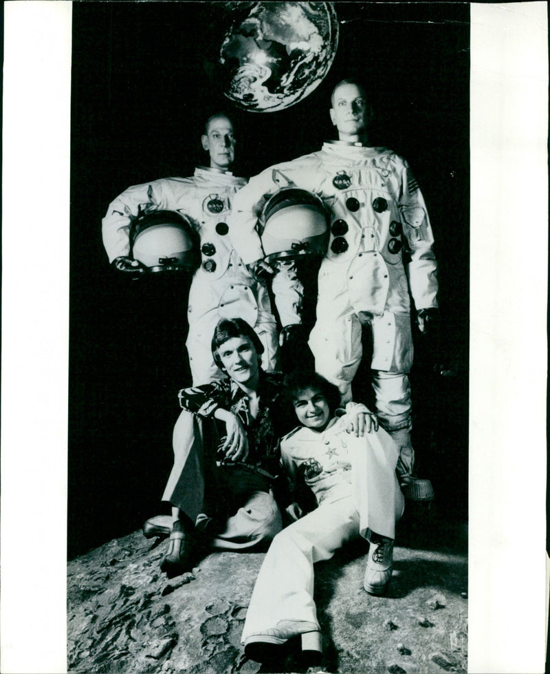 Jeffrey Calvert and Max West - Vintage Photograph