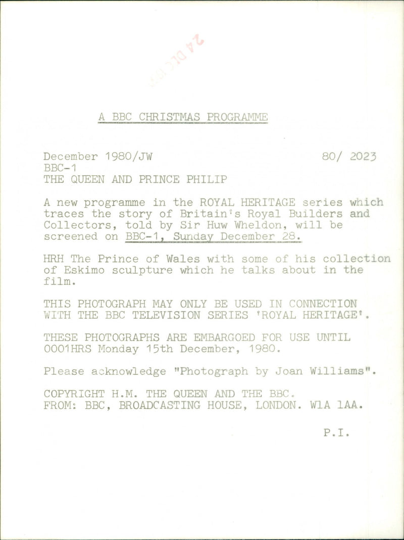 Prince of Wales - Vintage Photograph