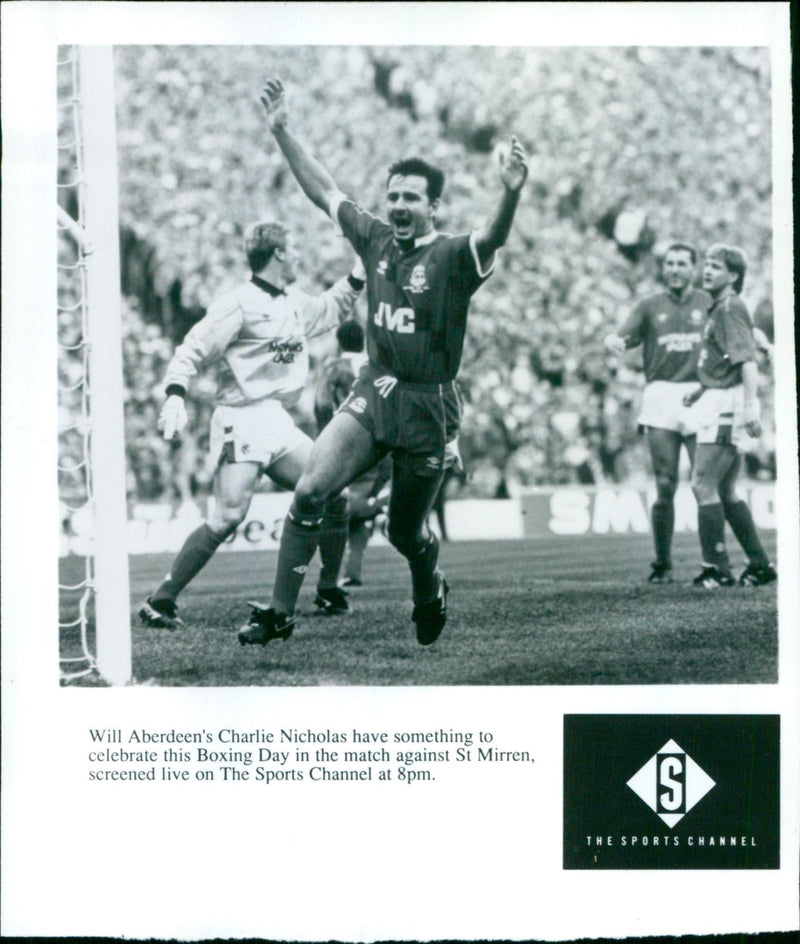 Charlie Nicholas - Vintage Photograph