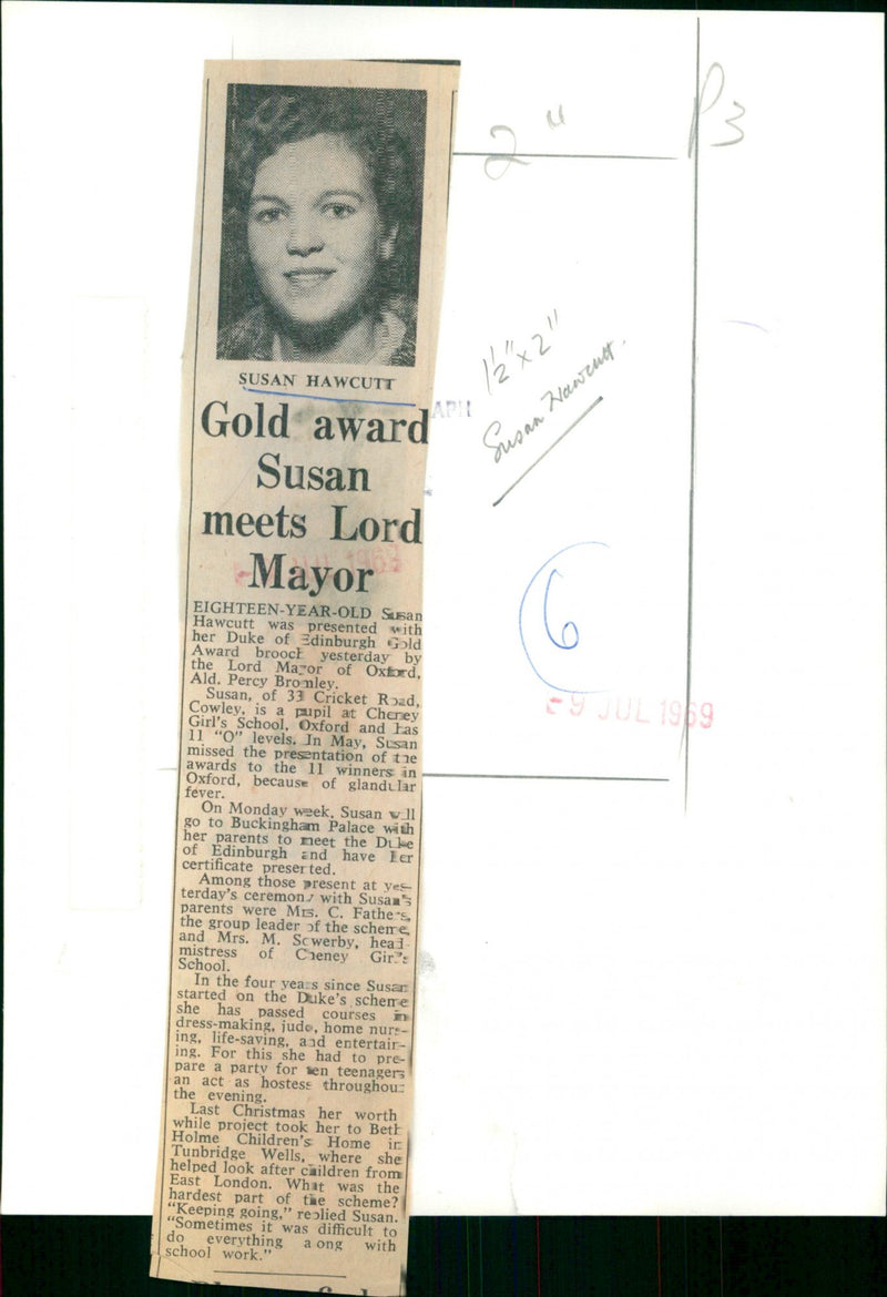 Susan Hawcutt - Vintage Photograph