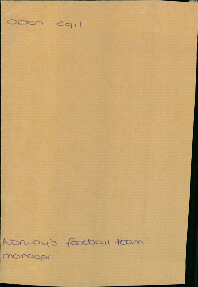 Eqil Olsen - Vintage Photograph