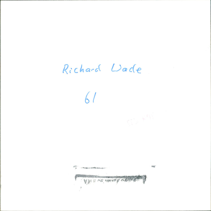 Richard Wade - Vintage Photograph