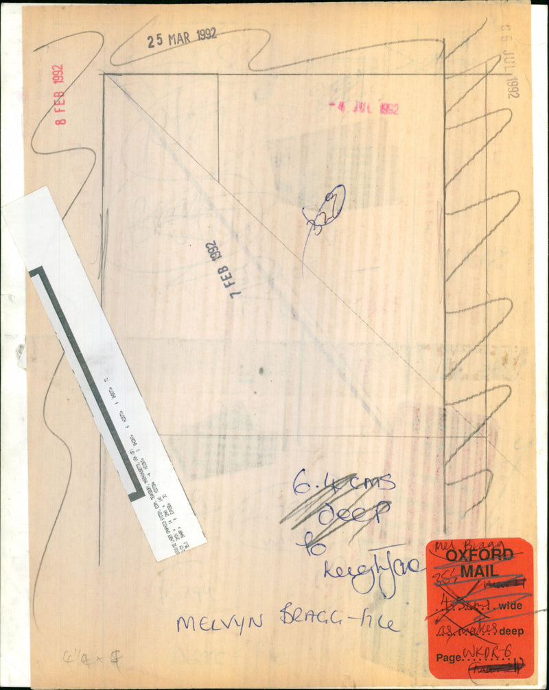 Melvyn Bragg - Vintage Photograph