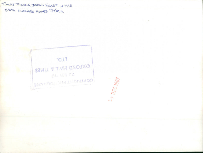 Tommy Trinder - Vintage Photograph