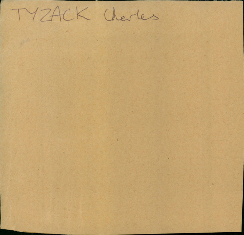 Tyzack Charles - Vintage Photograph