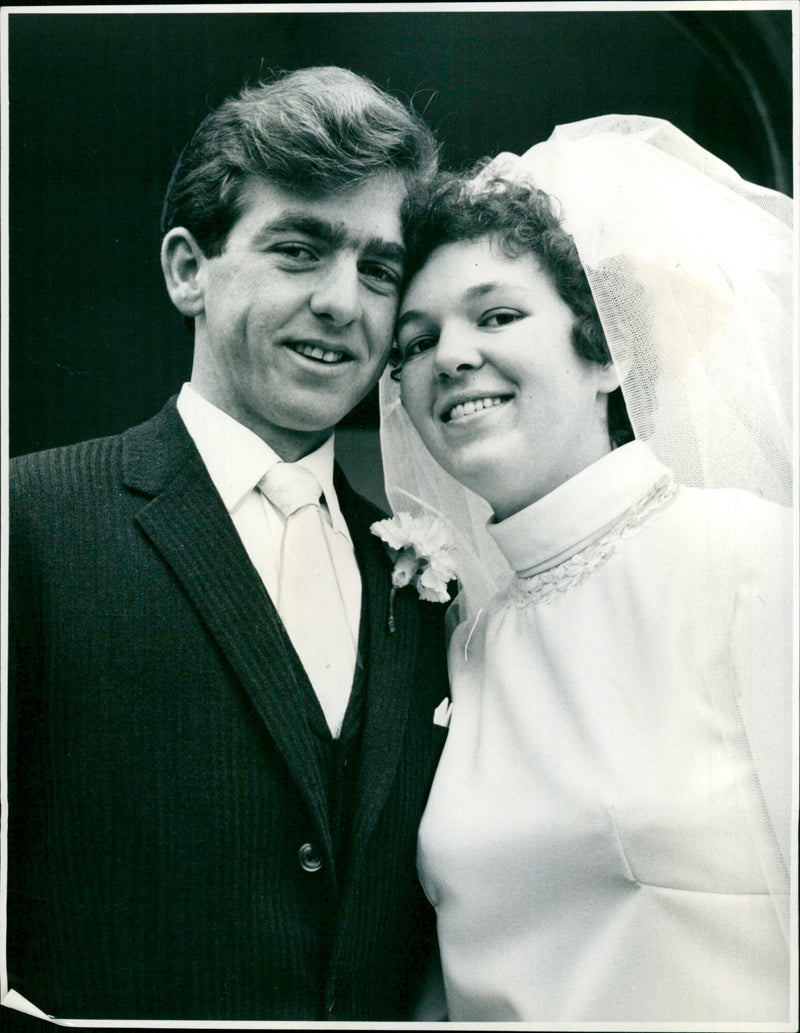 Mr & Mrs Richard John Uglow - Vintage Photograph