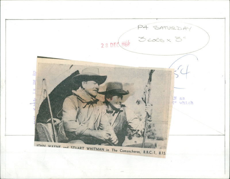 John Wayne - Vintage Photograph