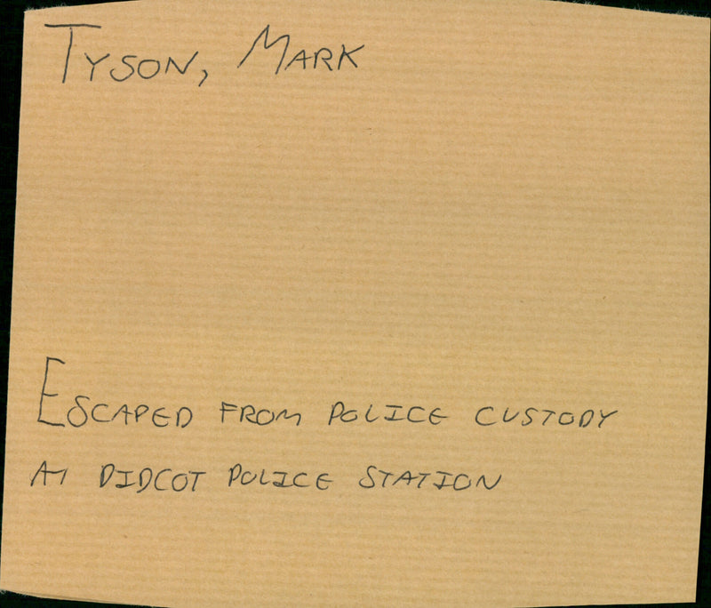 Tyson Max - Vintage Photograph