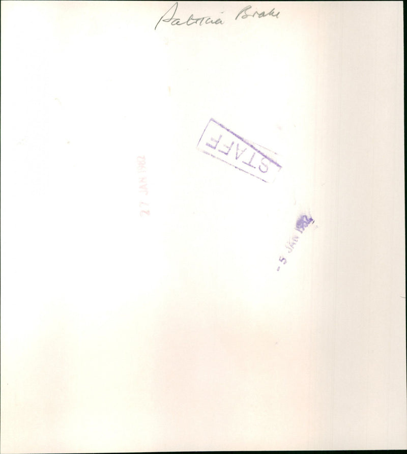 Patricia Brake - Vintage Photograph