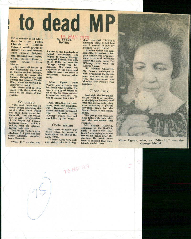 Madame P. Uguex - Vintage Photograph