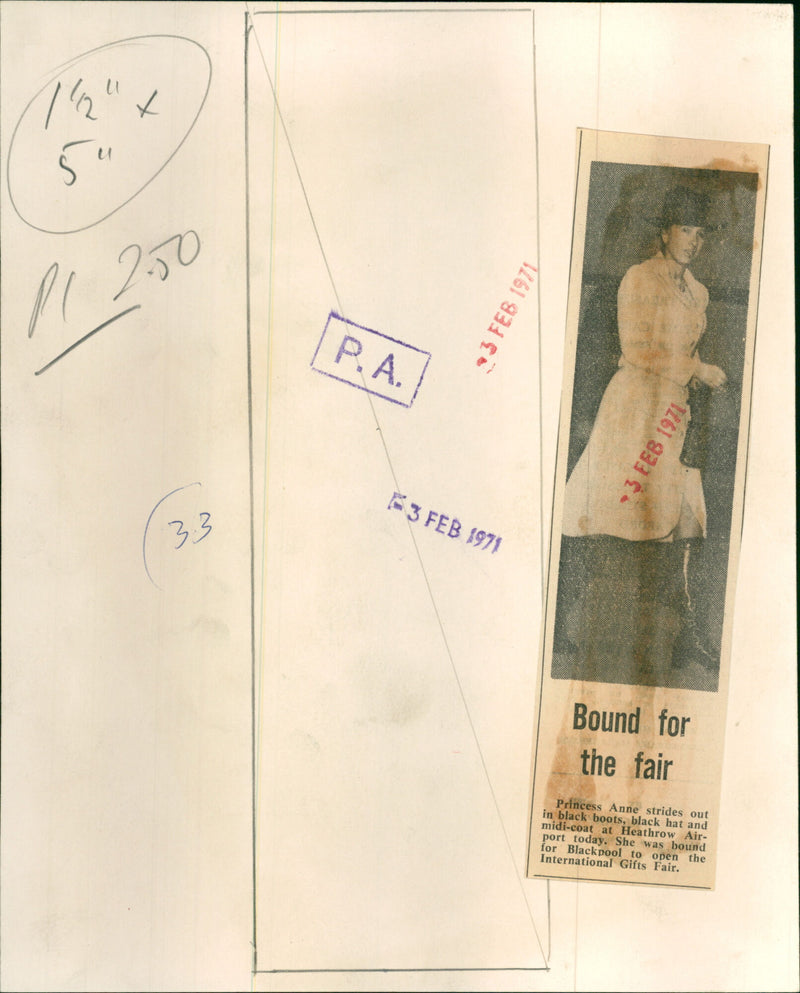 Princess Anne - Vintage Photograph