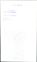 Charlie Nicholas - Vintage Photograph