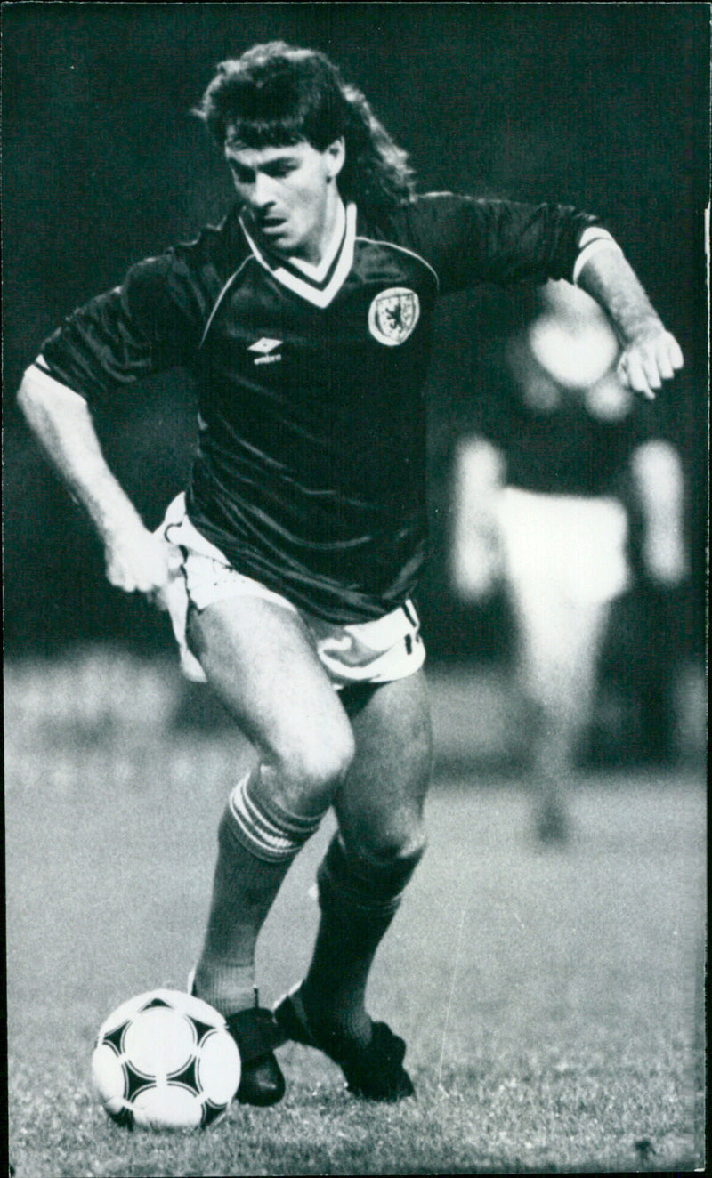 Charlie Nicholas - Vintage Photograph