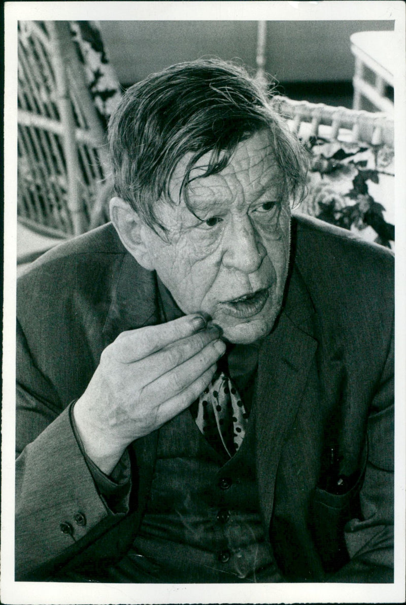 W.H. Auden - Vintage Photograph