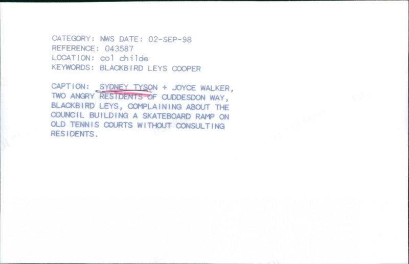 Sydney Tyson - Vintage Photograph