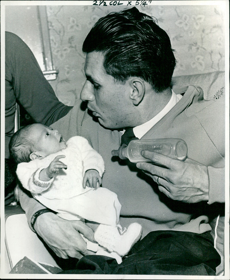 David Tyler and son - Vintage Photograph