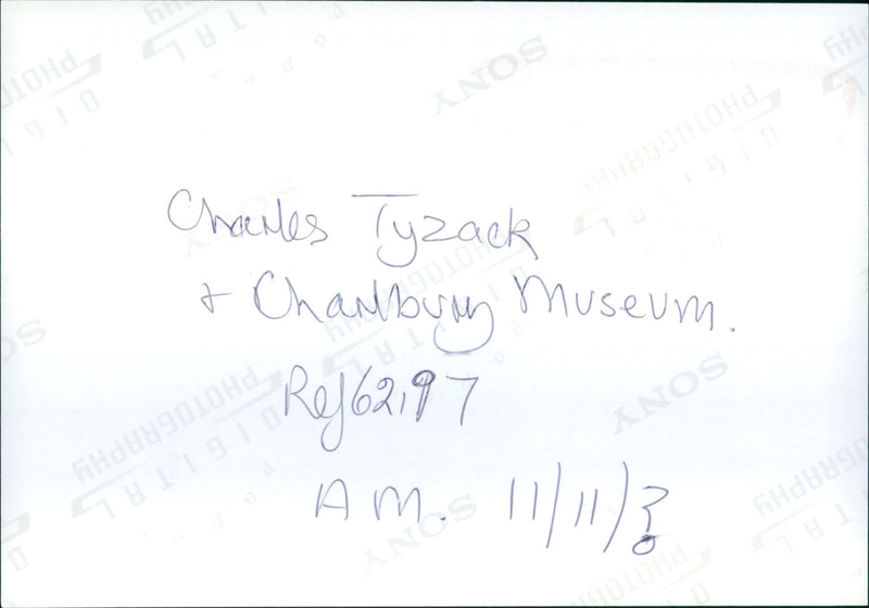 Charles Tyzack - Vintage Photograph