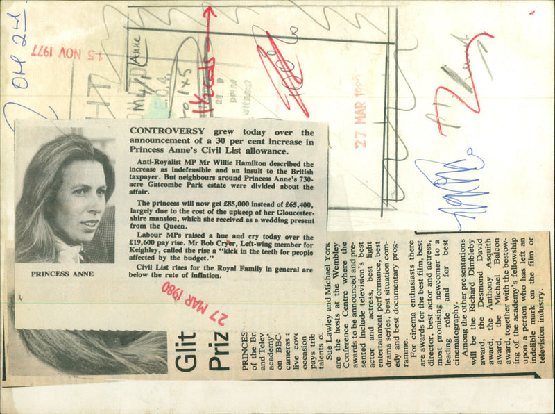 Princess Anne - Vintage Photograph