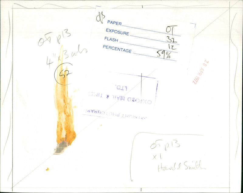 Harold Smith - Vintage Photograph