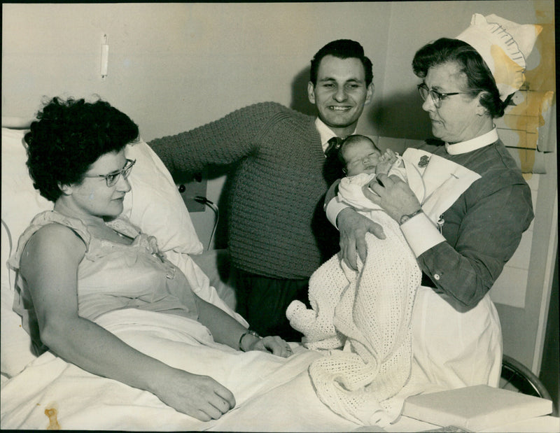 Mr. and Mrs. Tyler, E. Lack - Vintage Photograph