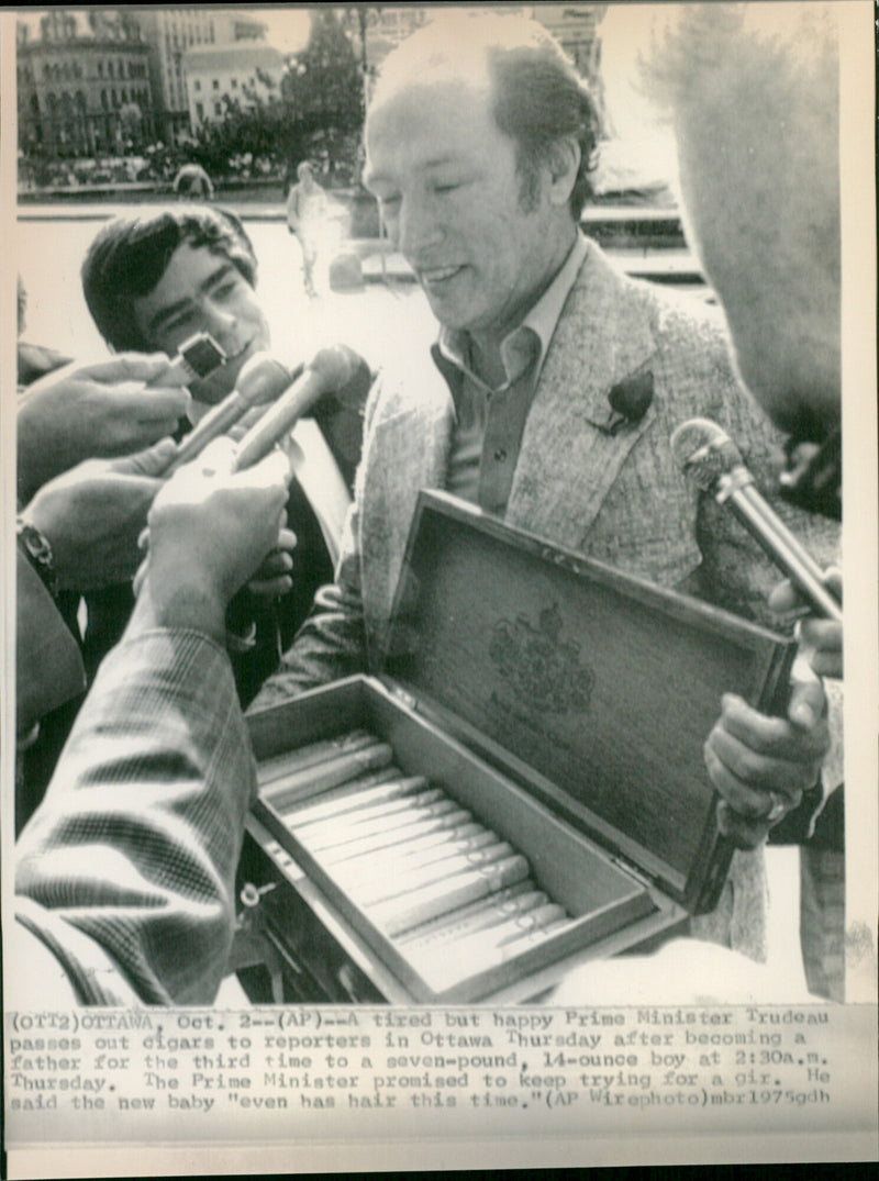 Pierre Elliot Trudeau - Vintage Photograph
