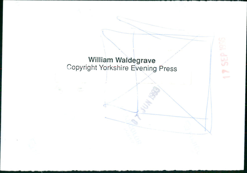 William Waldegrave - Vintage Photograph
