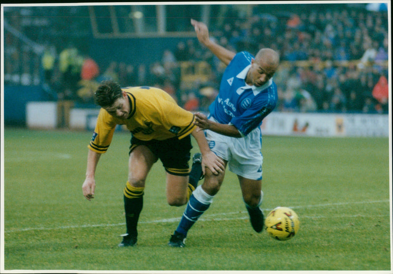 Mike Salmon, Dean Windass - Vintage Photograph